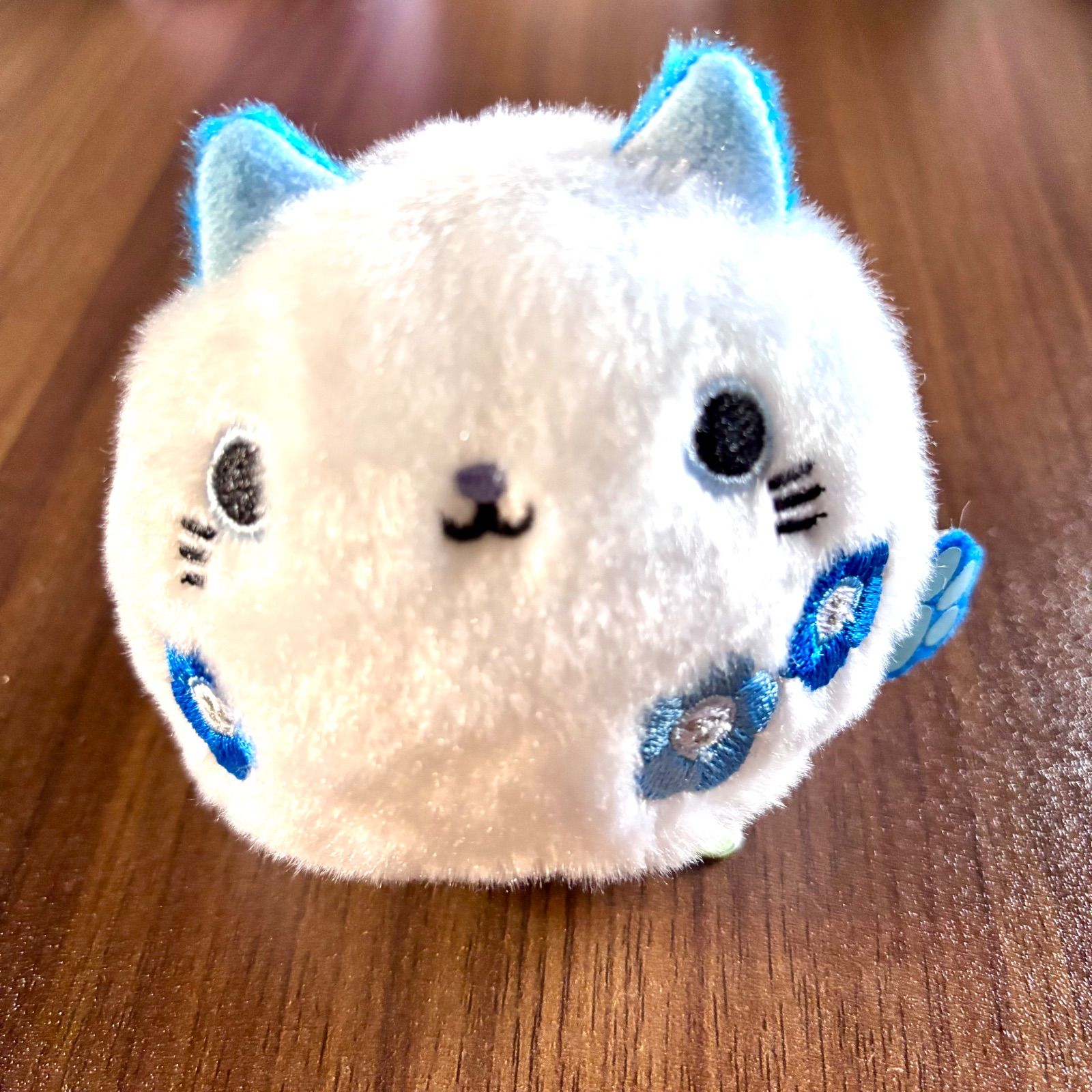 ねこだんご ネモフィラ ぬいぐるみ 三英貿易 花シリーズ 再販