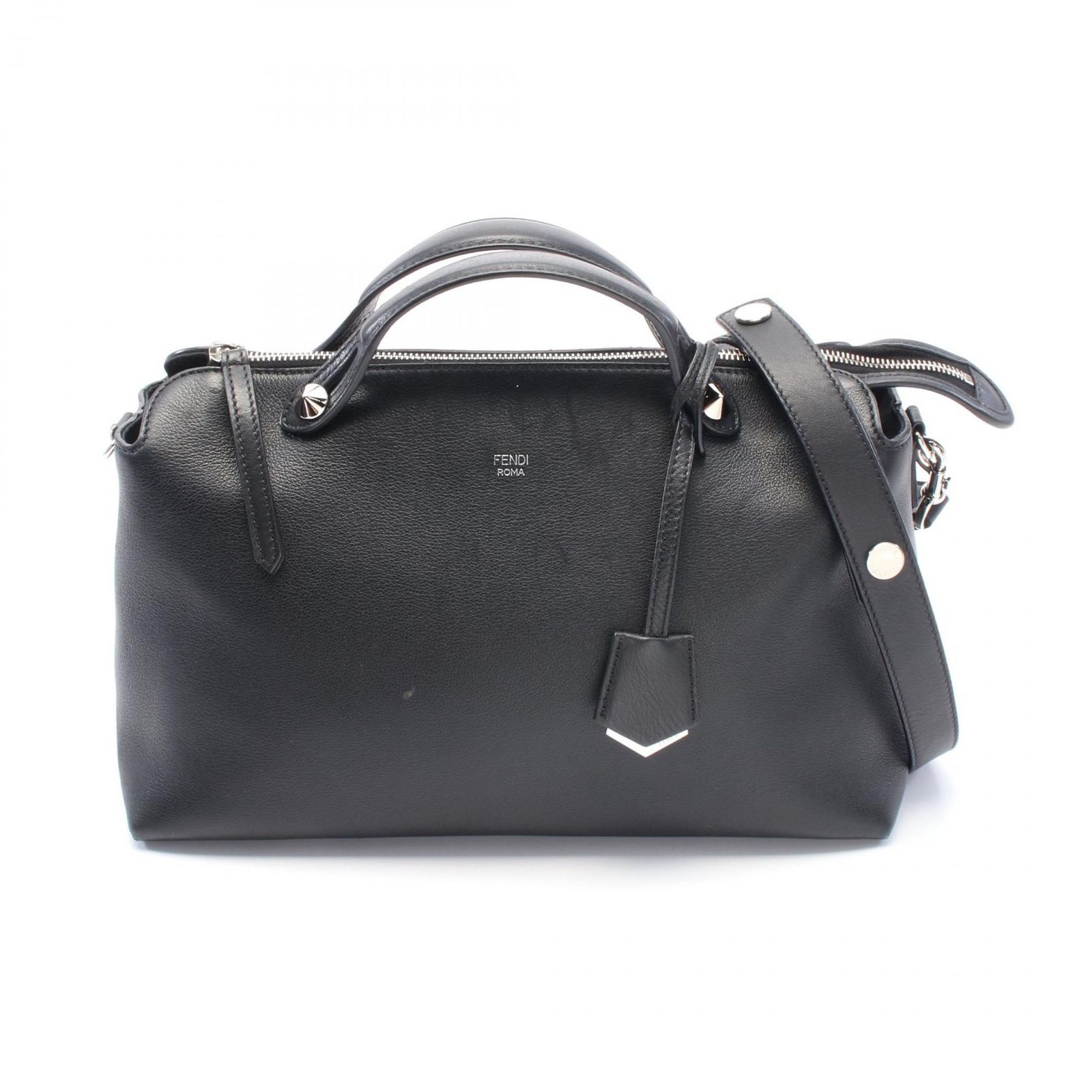 美品＊ FENDI フェンディ バイザウェイ 8BL125 ラージ バッグ 黒 FENDI フェンディ ショルダーバッグ BY THE WAY MEDIUM バイ ザ