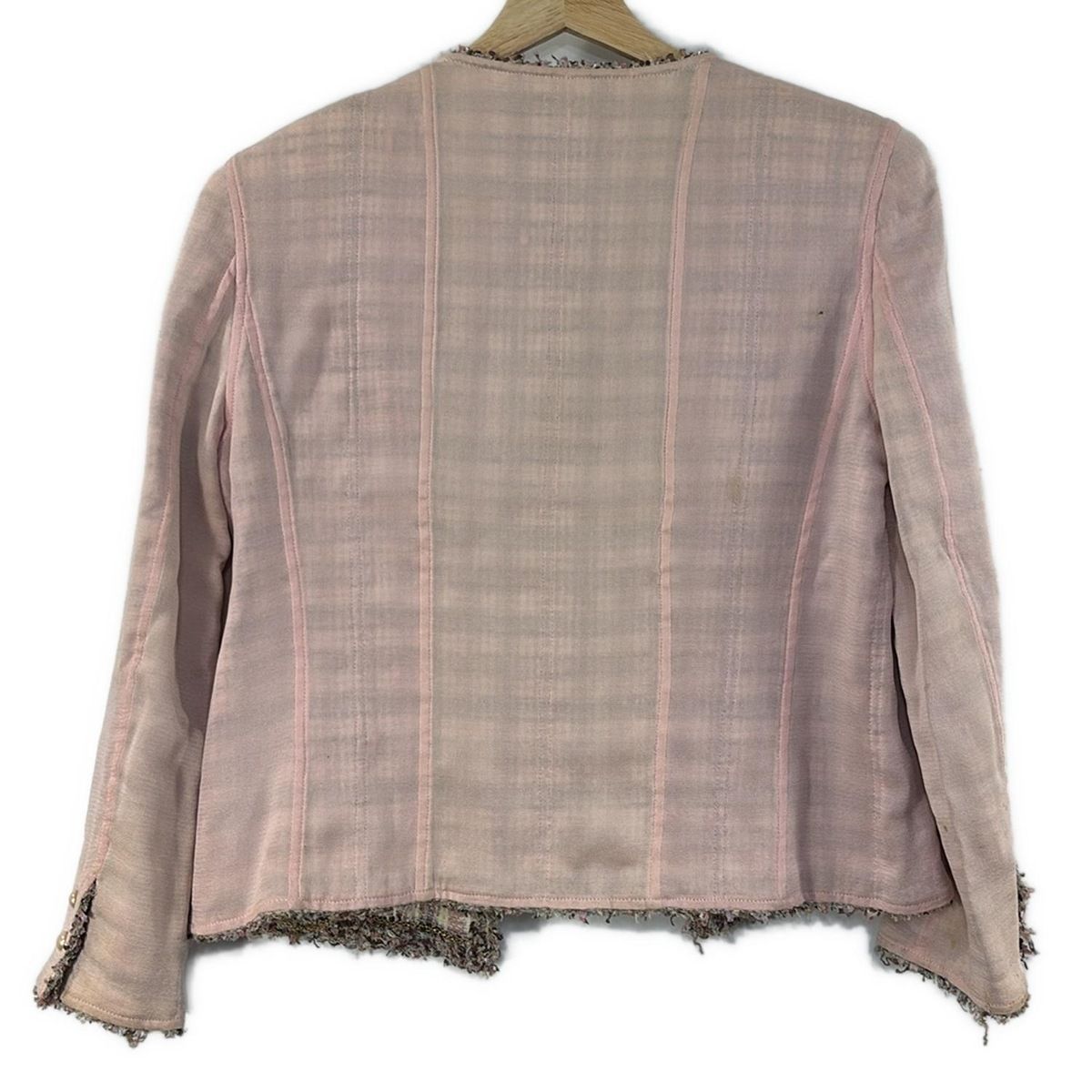 CHANEL ジャケット サイズ34 CHANEL(シャネル) ジャケット サイズ42 L レディース - P21018