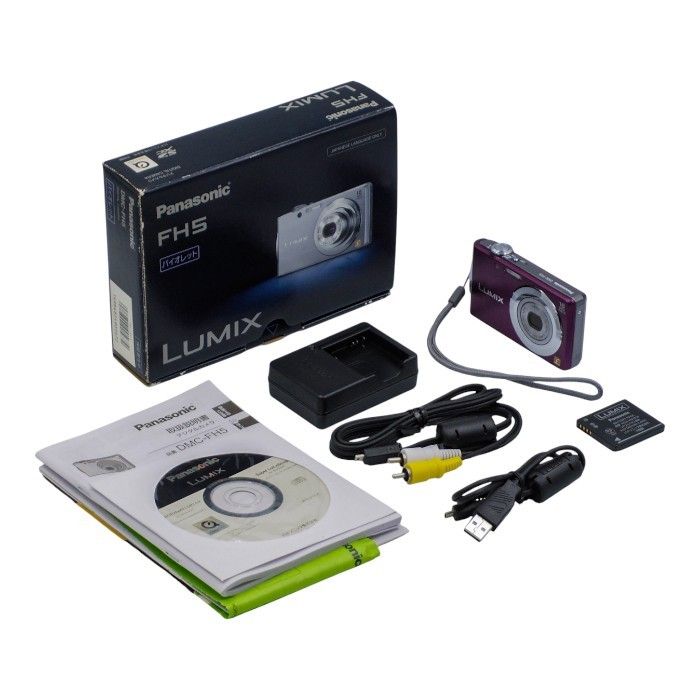 Panasonic パナソニック デジタルカメラ LUMIX FH5 バイオレット DMC