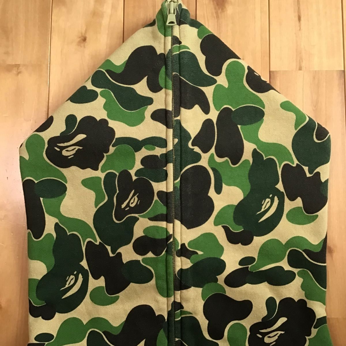 GIANT ABC CAMO FULL ZIP HOODIE Mサイズ a bathing ape BAPE