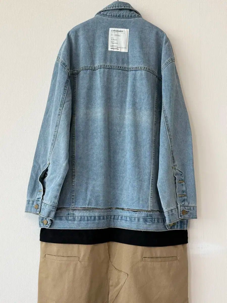 2種デザインで なロングデニムジャケット