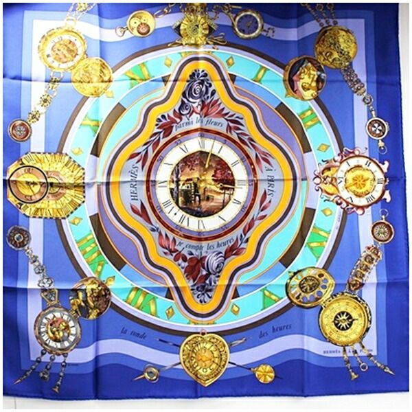 エルメス シルク スカーフ カレ90 la ronde des