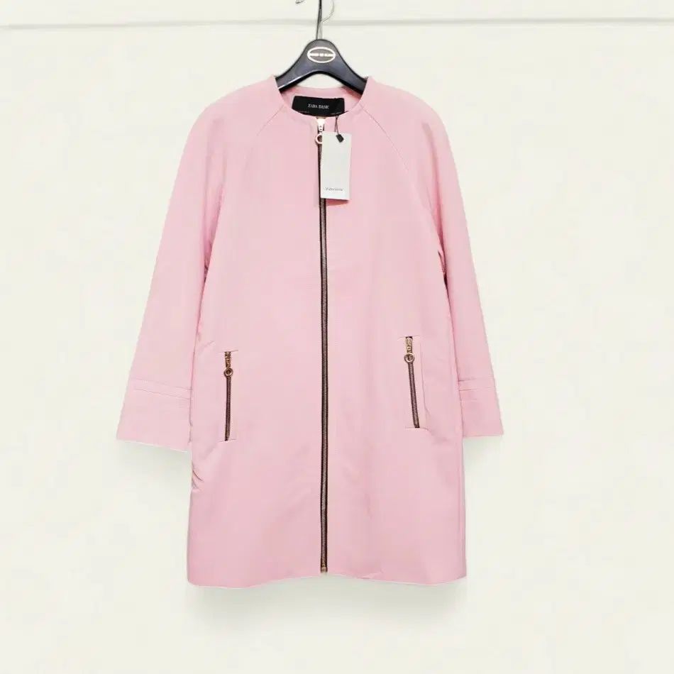 44 55 ZARA ザラ レディース ピンク ジャケット スーツ ブルゾン