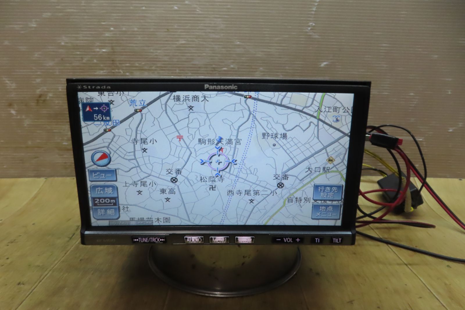 ★Panasonic CN-HW850D DVDビデオ・地デジTV★動作良好 Panasonic CN-HW850D 地図データ2016年版 - メルカリ