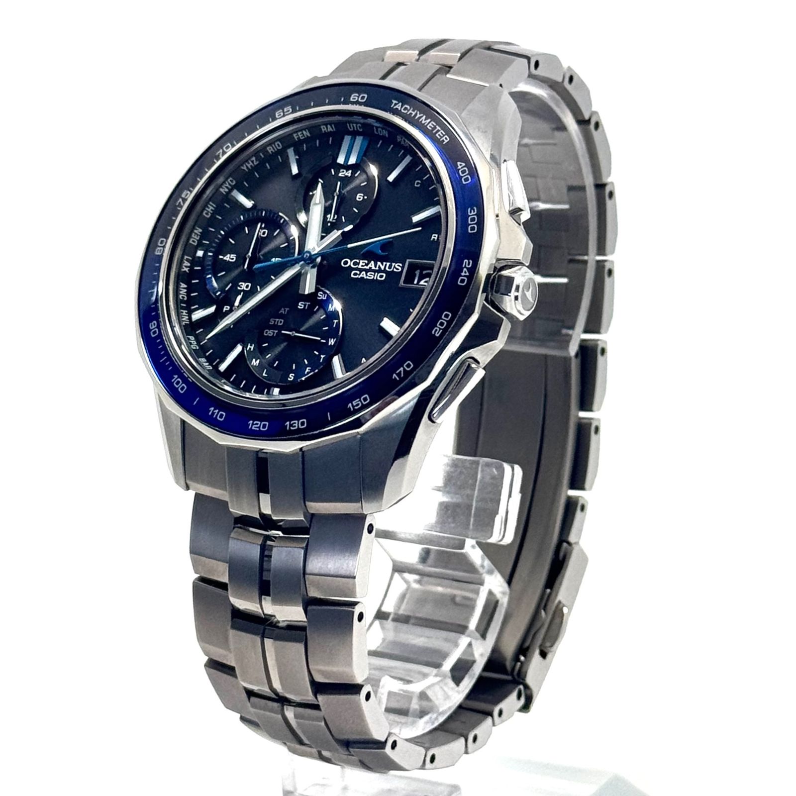 美品】カシオ CASIO オシアナス OCEANUS Manta S7000 Series OCW-S7000 