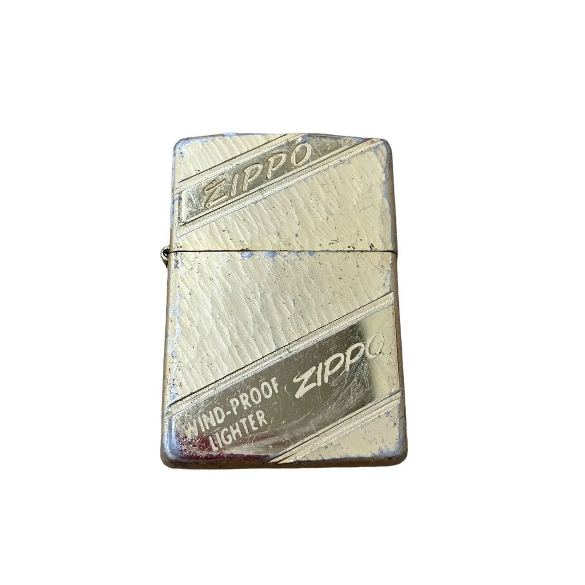④ZIPPO やわらかい ジッポー wind PROOFガスライター アンティーク