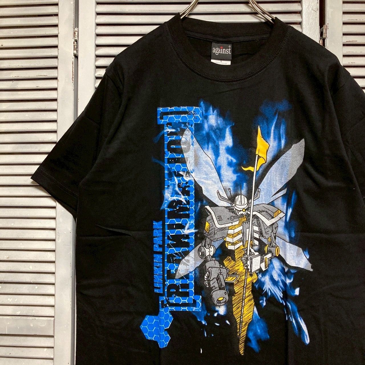 バンド Tシャツ リンキンパーク LINKIN PARK REANIMATION 黒 ロボット