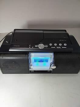 中古】 Victor ビクター JVC RC-L1MD-B ブラック Clavia クラビア CD MDポータブルシステム ラジカセ形状 -  売り出し正規品