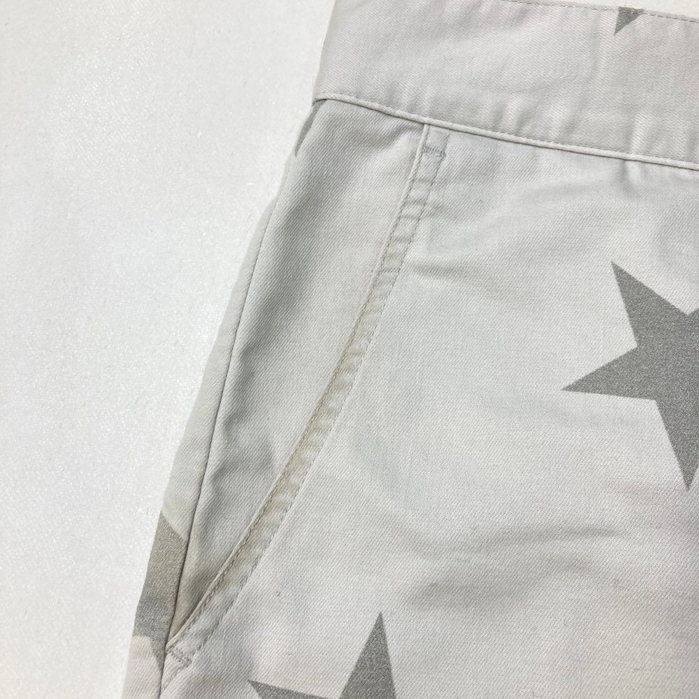 V12 ブイトゥエルブ　ハーフパンツ　グレー　XXLサイズ 321 サイズ：L V12 ヴィトゥエルヴ ストレッチハーフパンツ 星柄