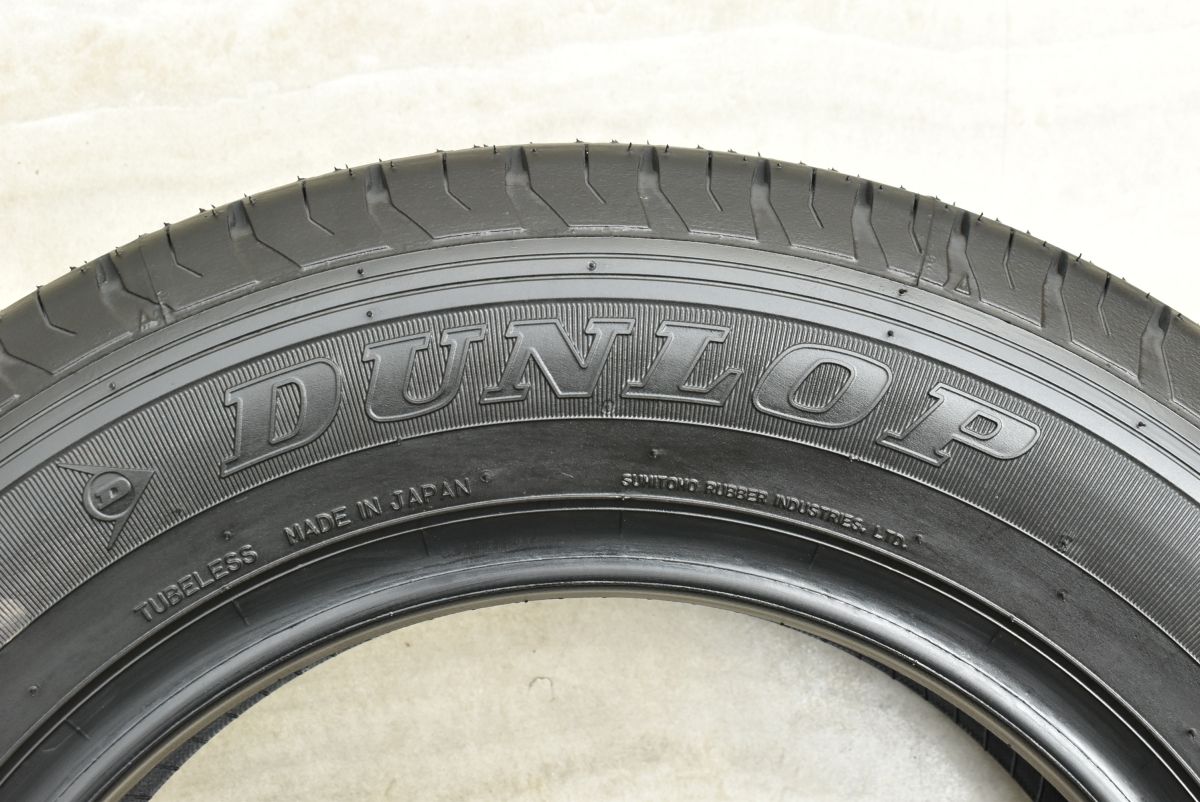 2025年製 新車外し品】ダンロップ SP175L 155/80R14 LT 4本セット プロ
