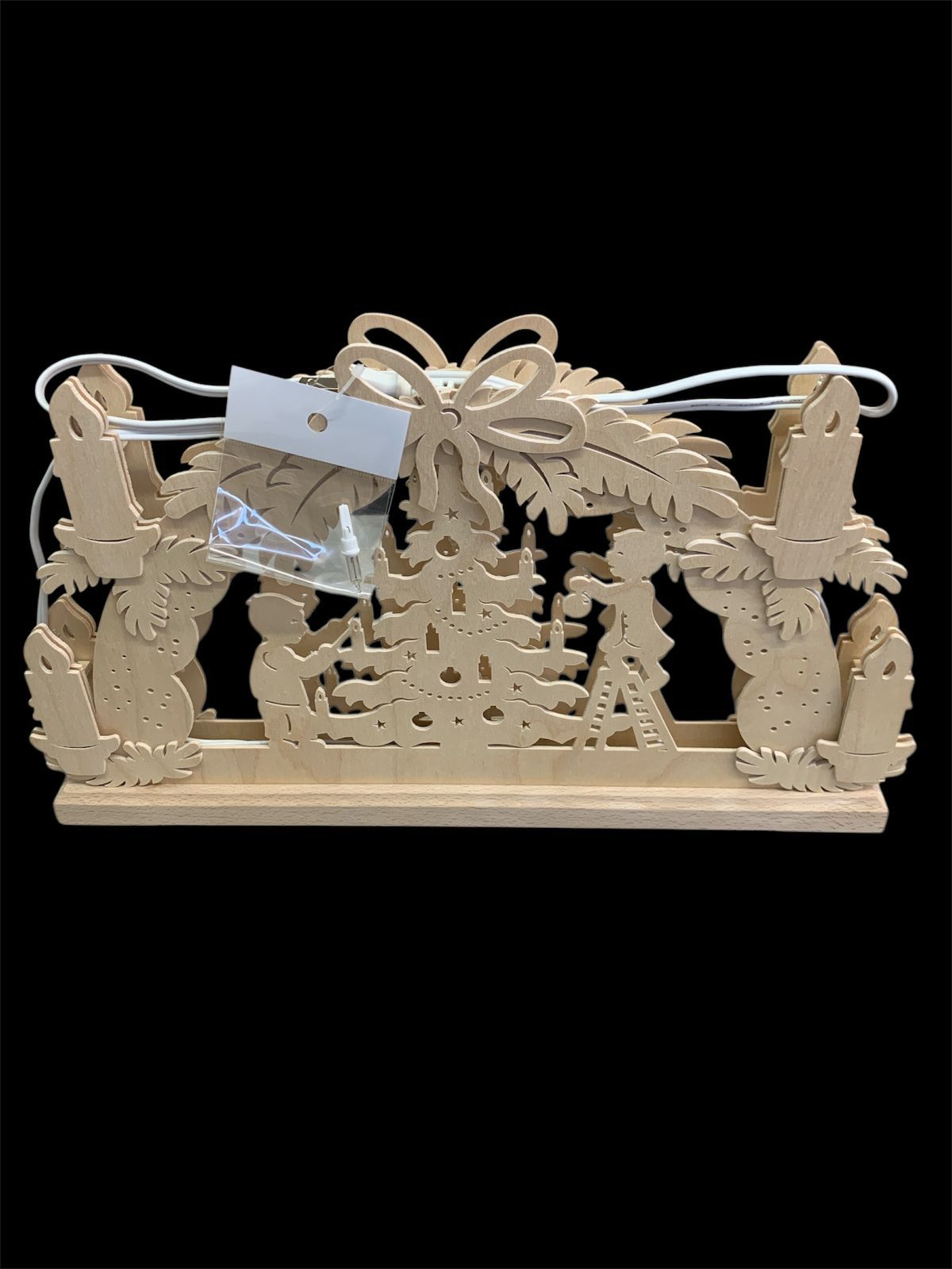 美品キャンドルアーチシュビップボーゲン ドイツRATAGS-Holzdesign