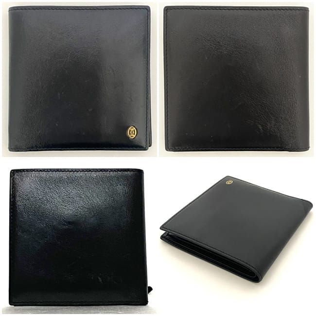 美品 カルティエ パシャ ドゥ カルティエ　二つ折り財布 ブラック レザー 楽天市場】Cartier カルティエ パシャライン パシャ ドゥ カルティエ 2