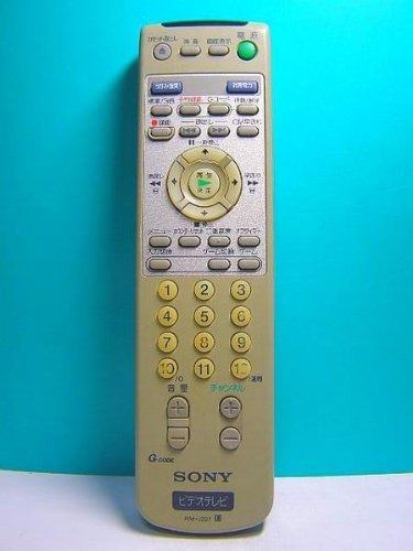 ソニー ビデオテレビリモコン RM-J227