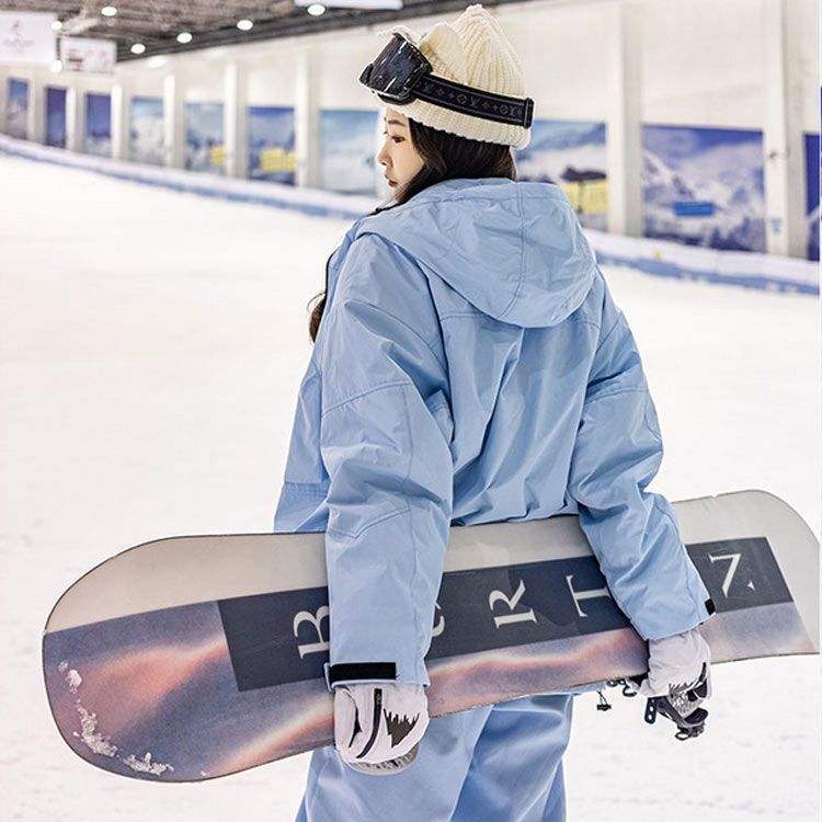 【Lサイズ】 ヴィンテージ　上下セット　スキー/スノボウエア　青　メンズ Lサイズ】 ヴィンテージ 上下セット スキー/スノボウエア 青 メンズ