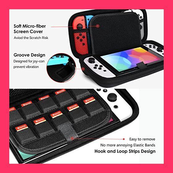 Nintendo Switch 本体 + ivolerケース + 付属品セット Amazon.co.jp: 【Switch/Switch有機elモデル対応】 iVoler Switch