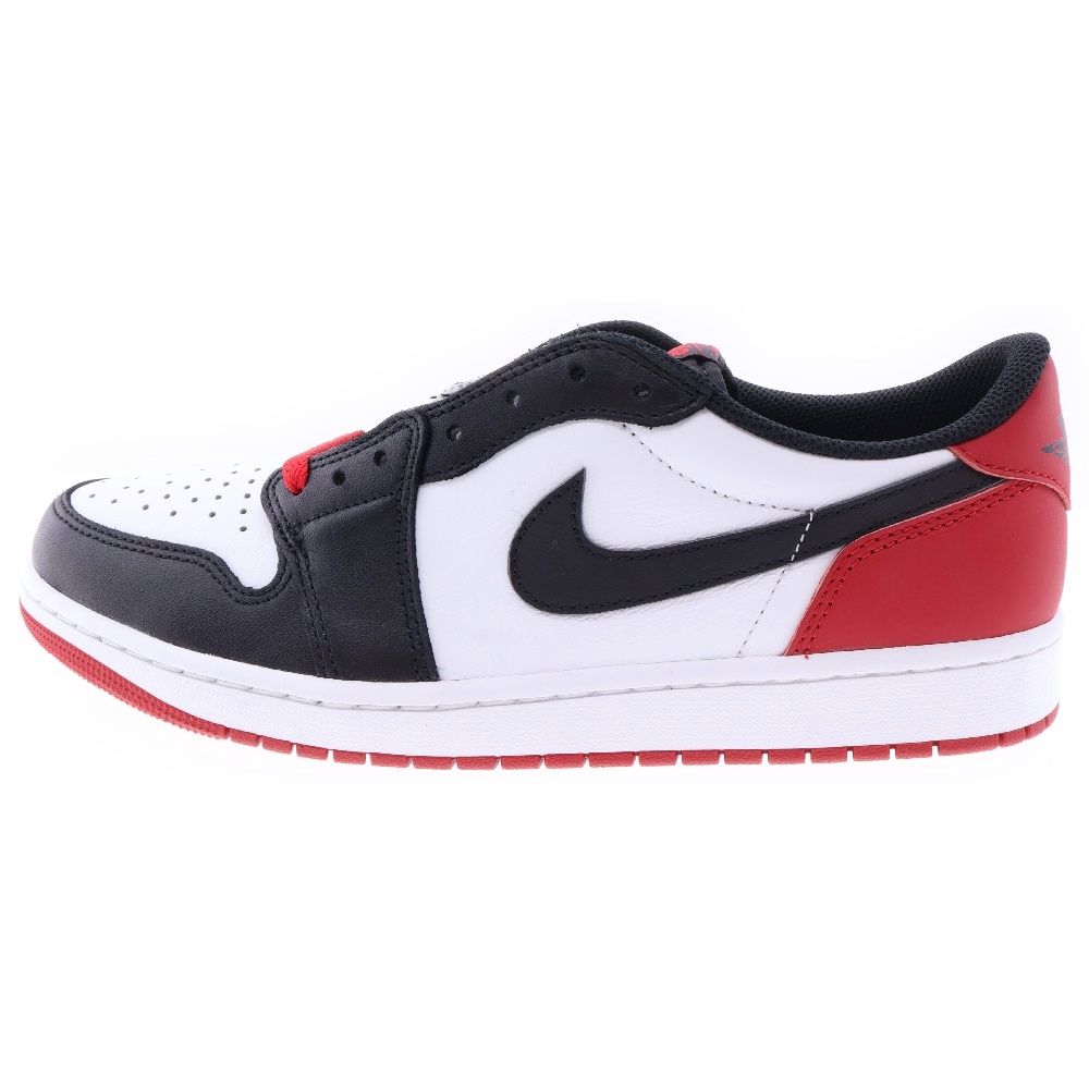 NIKE (ナイキ) AIR JORDAN 1 RETRO LOW OG BLACK TOE CZ0790-106 エアジョーダン1 レトロローOG ブラックトゥ ローカットスニーカー US10/28cm ブラック/ホワイト/レッド