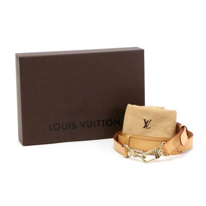 ルイヴィトン LOUIS VUITTON ストラップ バンドリエール ヌメ革