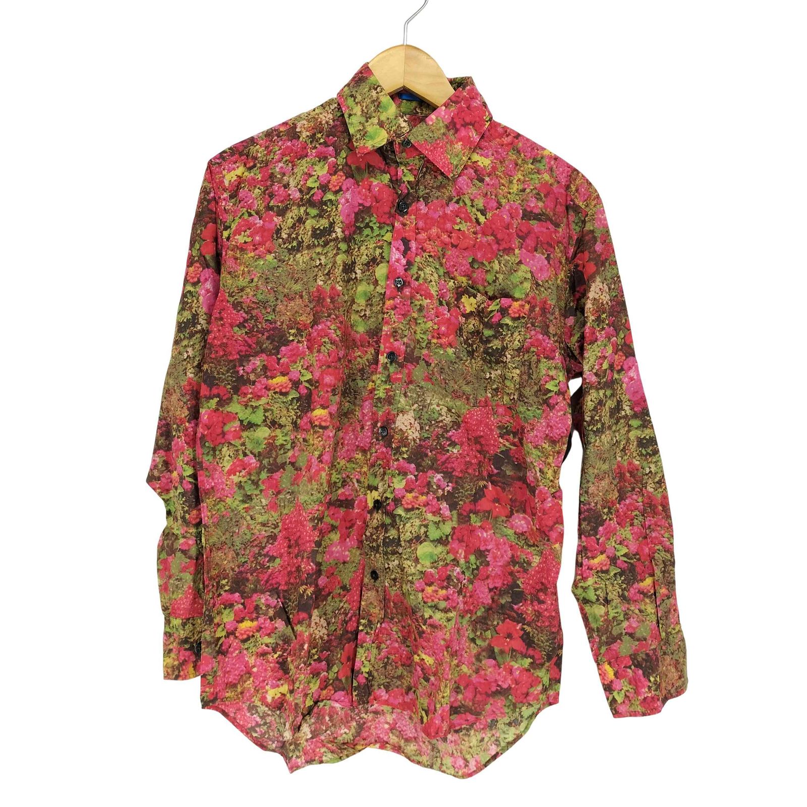 ポールスミス Paul Smith 花柄コットンシャツ メンズ import：M 