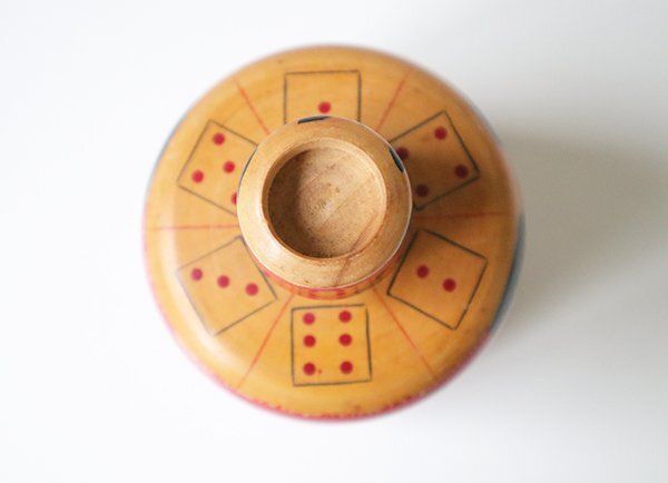 大型 当たりダルマ ◆ 福島二本松 徳重 親子ダルマ 独楽 木製こま 伝統玩具 木地玩具 郷土玩具 昭和 レトロ アンティーク ◆4 K-3 WWW_OLIVIERBERNSTEIN_COM