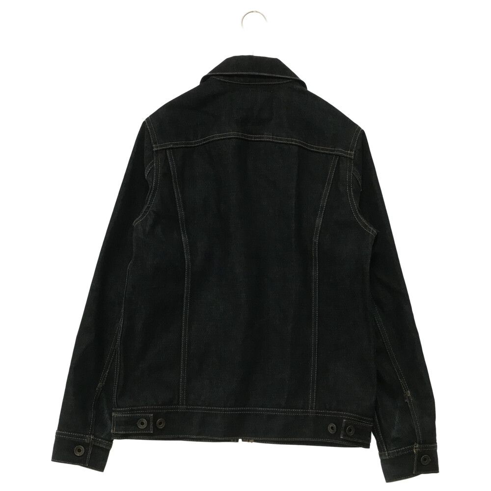クーティー ジップアップ デニムジャケット M COOTIE PRODUCTIONS - Denim Zip Up Work Jacket / BLACK FADE