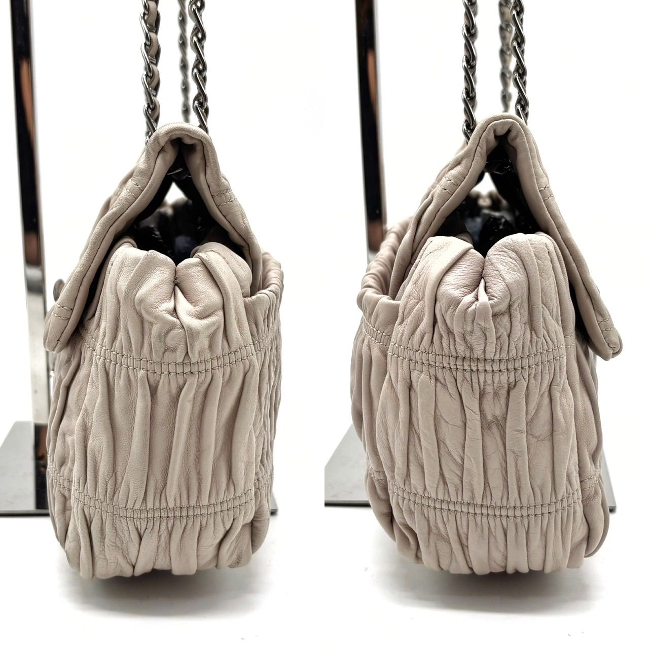✨良品✨ PRADA プラダ ショルダーバッグ トートバッグ フラップ