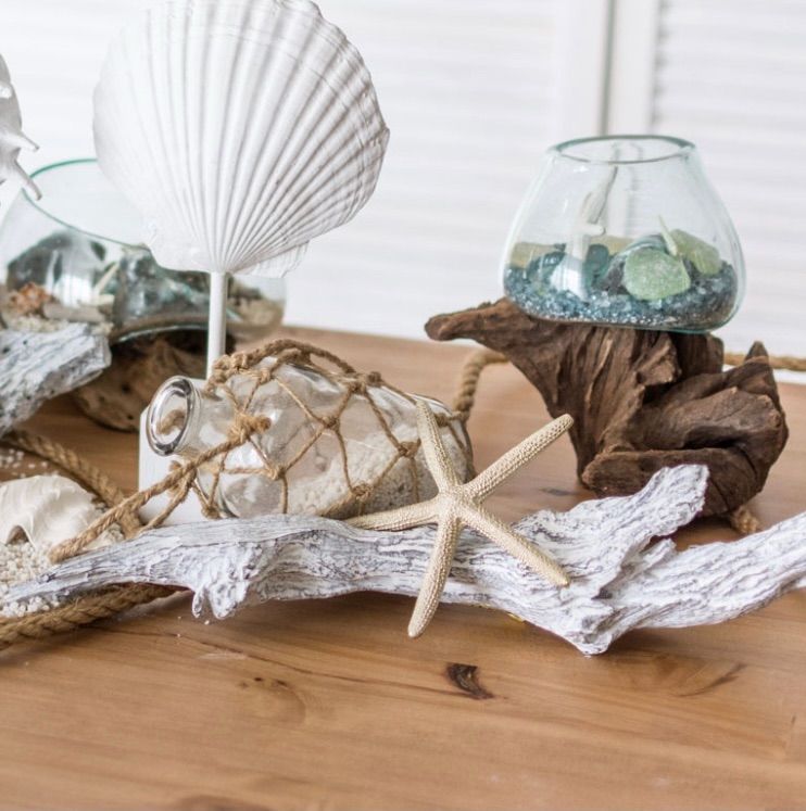 アジアン バリ島 流木 ガラスボール オブジェ 置物 リゾート プルメリア