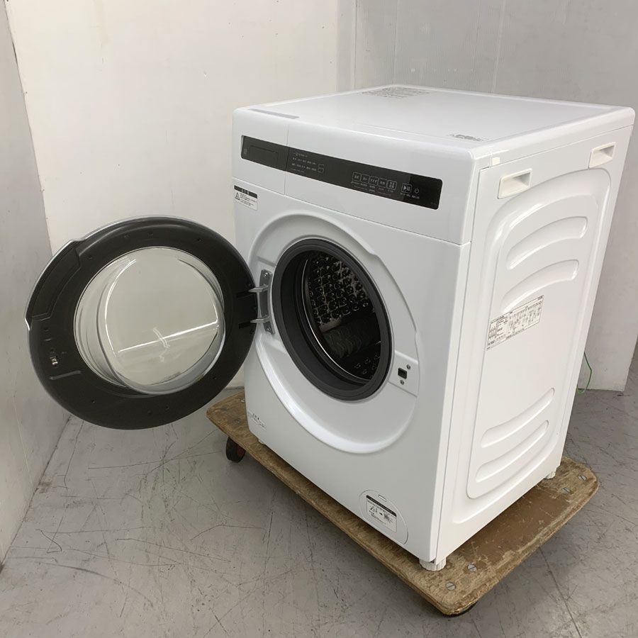 取付無料！日立ビッグドラム熱乾燥搭載！おしゃれホワイトドラム式洗濯