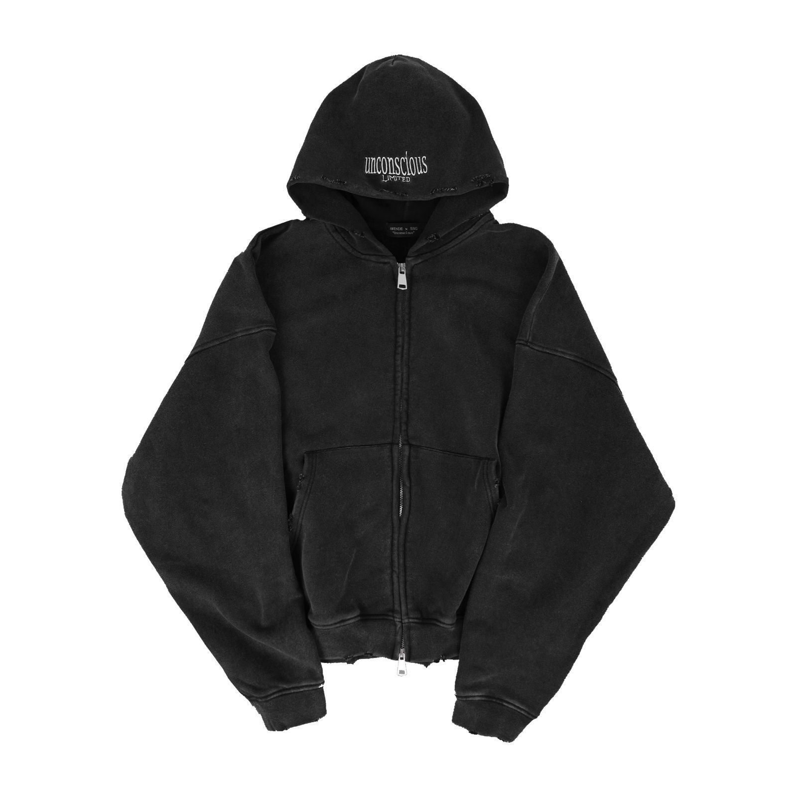 AWENDE ARCHAIC EARTH ZIP UP HOODIE BLACK - メルカリ