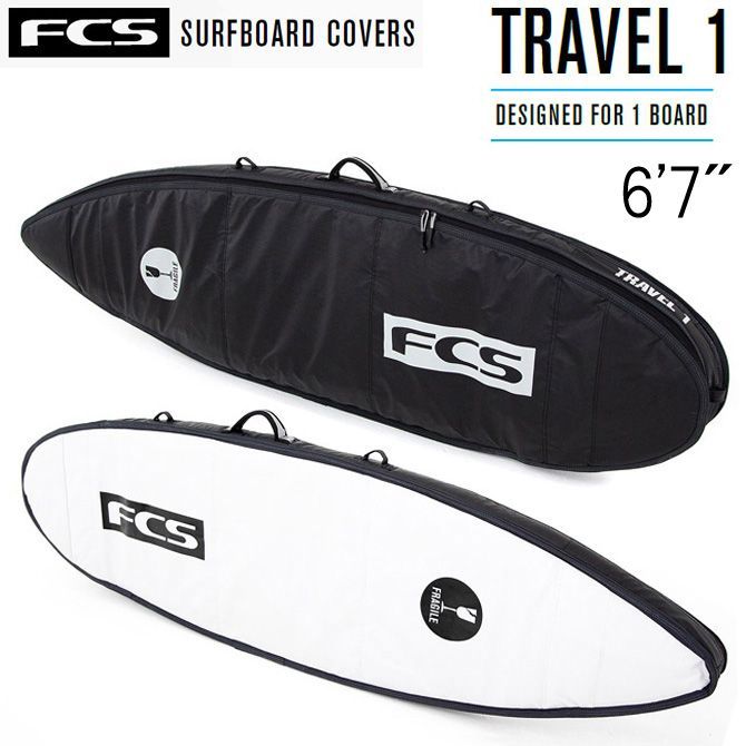 6 7 FCS Travel1 エフシーエス ショートボード ハードケース ボードケース シングルケース トラベルケース 200.7cm