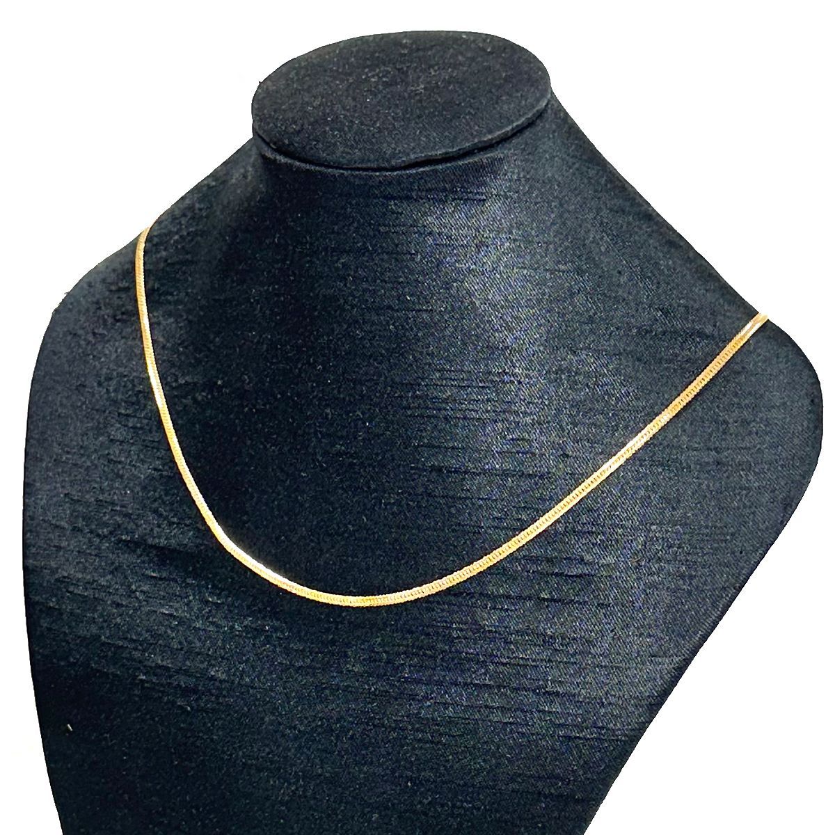 喜平 ネックレス 18金 トリプル 12面 45cm 5.5g 造幣局検定