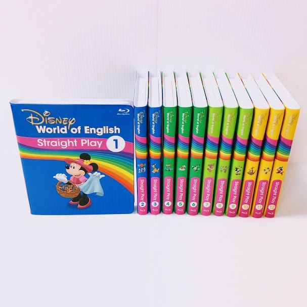 ディズニー英語システム ストレートプレイ Blu-ray 最新 2020年 未開封