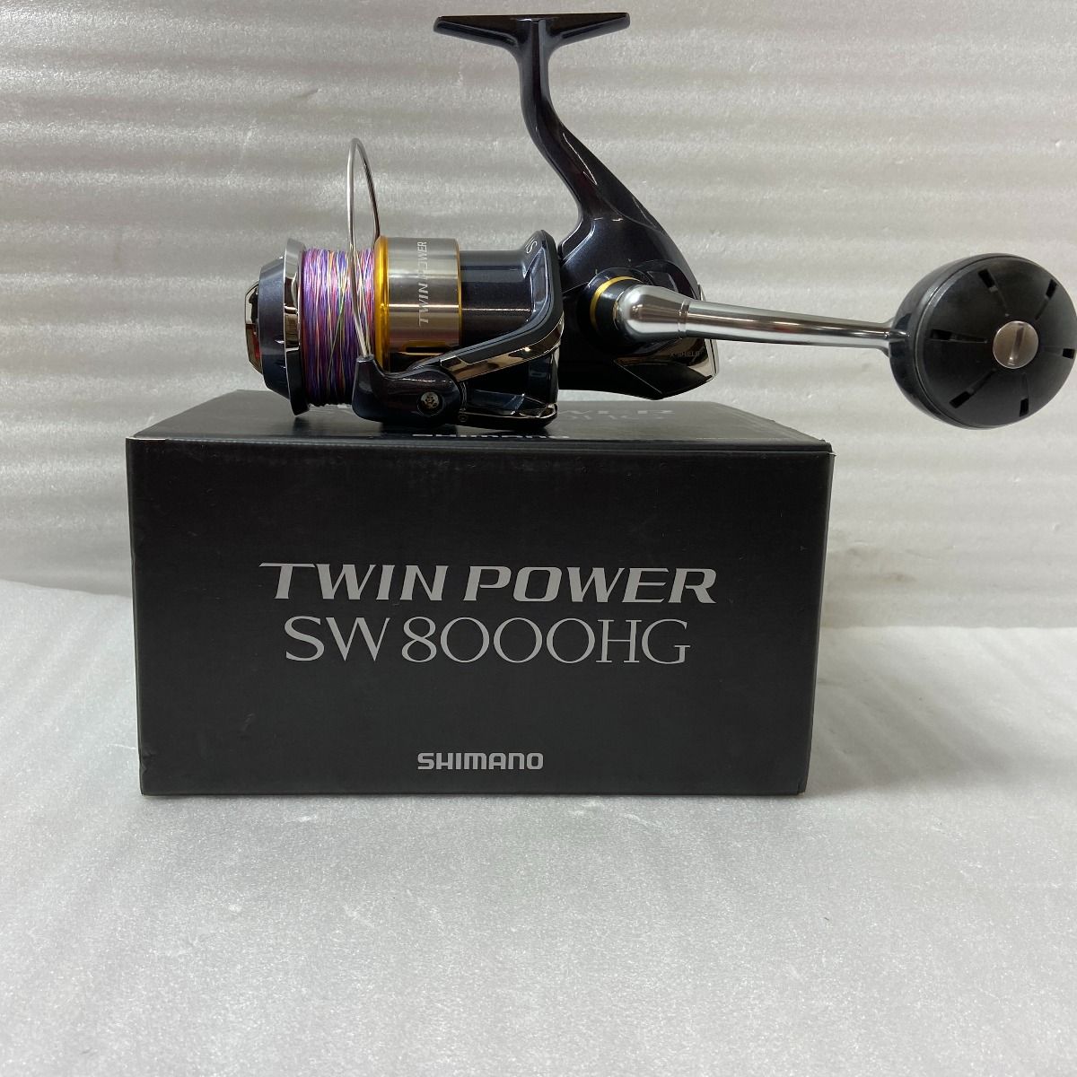 ΨΨSHIMANO シマノ 15ツインパワーSW8000HG 03320 スピニングリール 箱付-