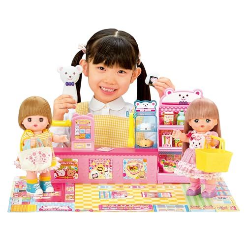 パイロット メルちゃん おせわパーツ スキャナーでピッ! くまさんコンビニ 3歳