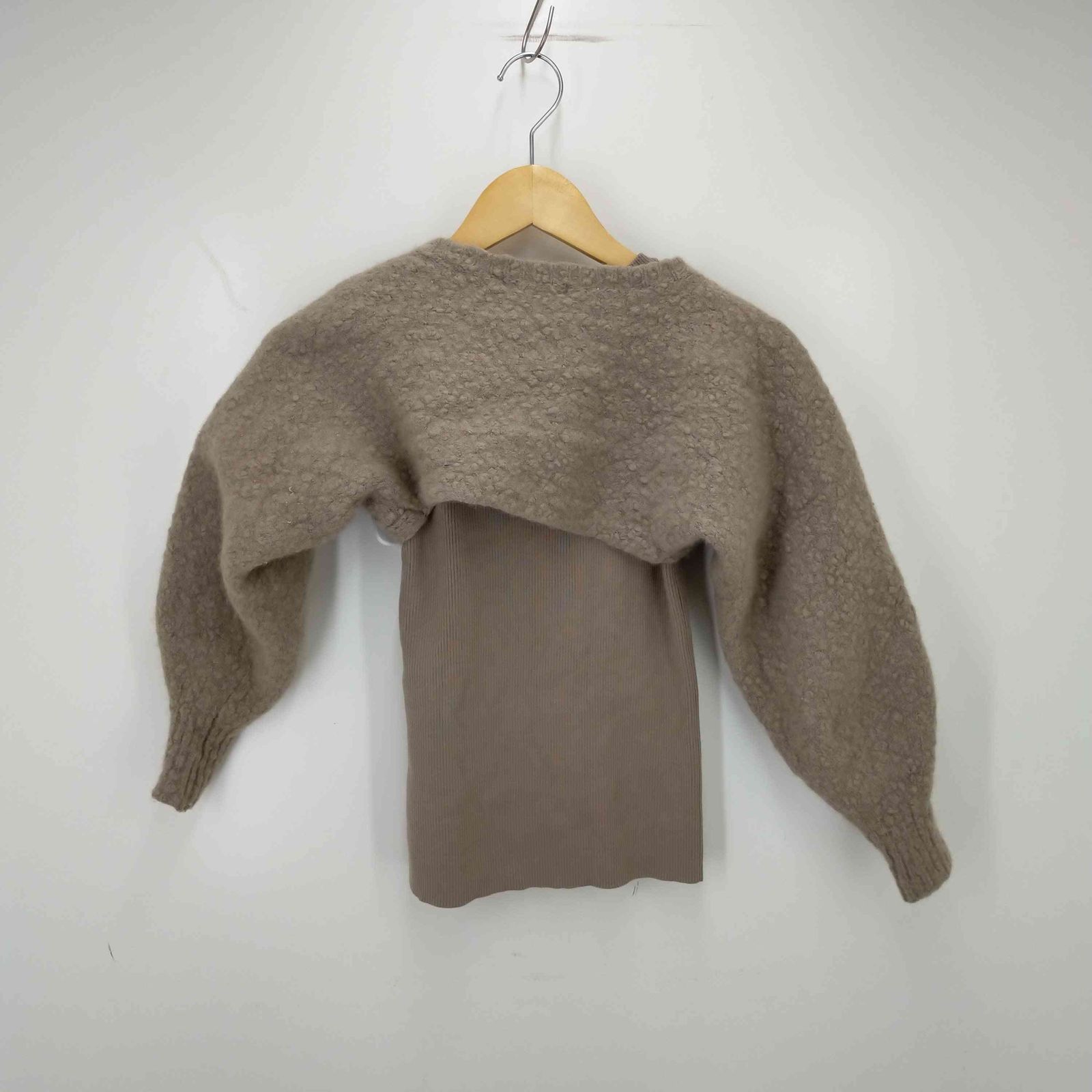 スナイデル snidel 22AW ボレロニットタンクSET レディース ONE SIZE  