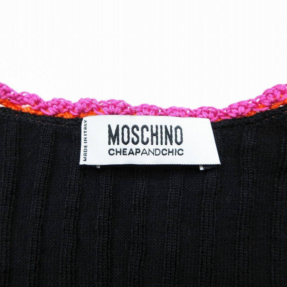 MOSCHINO CHEAP AND CHIC モスキーノ チープアンドシック 花刺繍