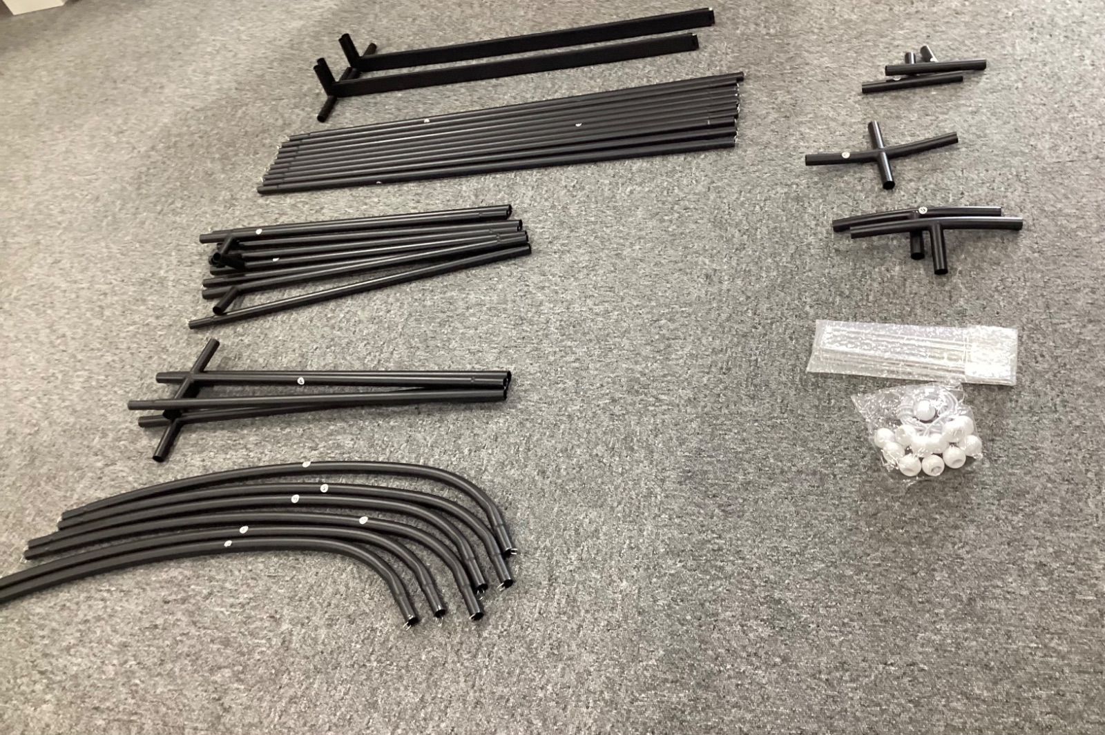 P0182 バイクシェルター Mサイズ ブラック 250624-3