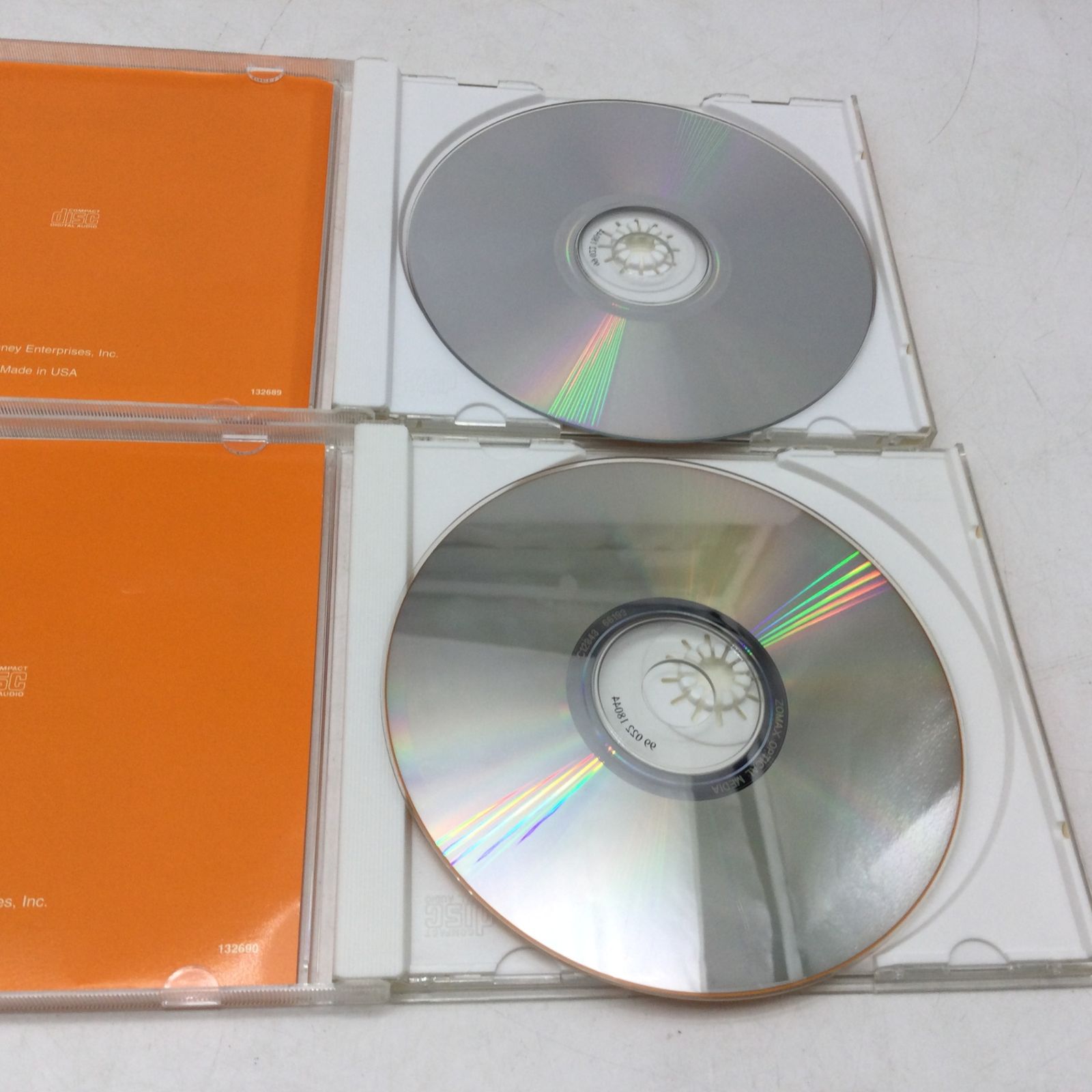 ディズニーの英語の世界 教材セット 5407 Disney World of English DWE Fun With Words 1〜2巻 CD