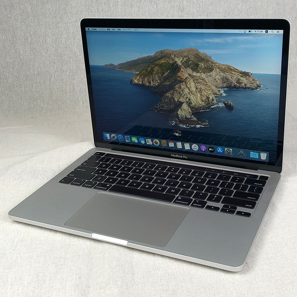 MacBook Pro（13インチ,2020,Thundeabolt 3ポート x 2）512GB/8GB