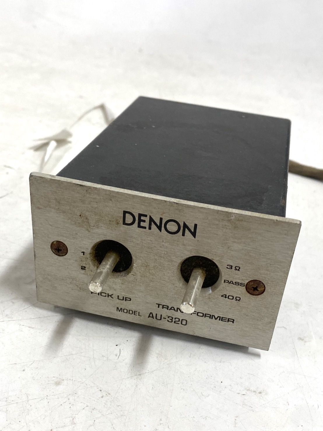 DENON デノン AU-320 昇圧トランス 動作未確認 オーディオ機器