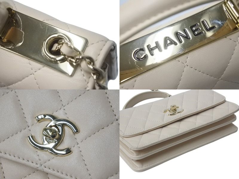 CHANEL シャネル チェーンクラッチ ショルダーバッグ AP4184