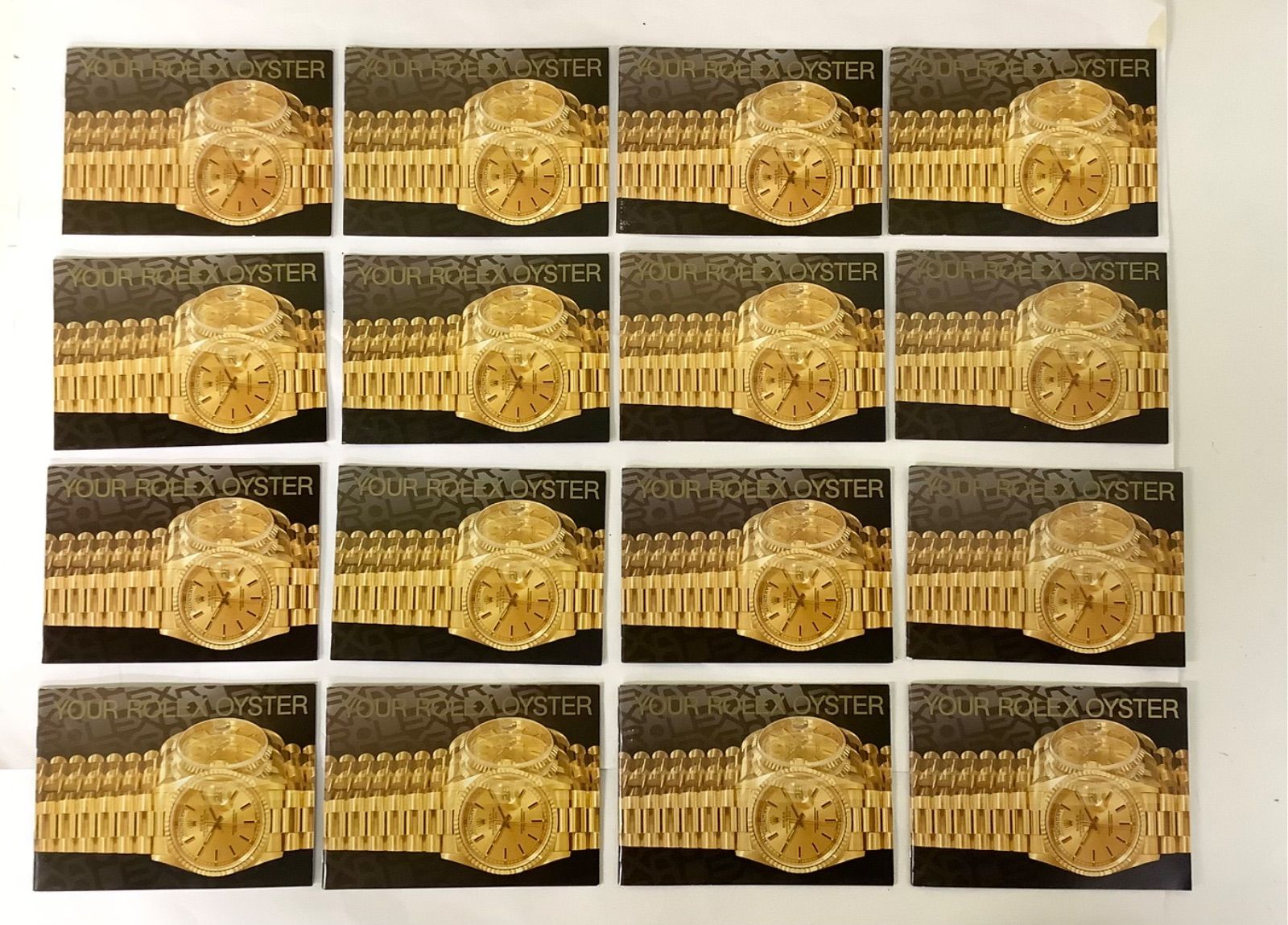 ROLEX ロレックス OYSTER オイスター 冊子 16枚セット - メルカリ