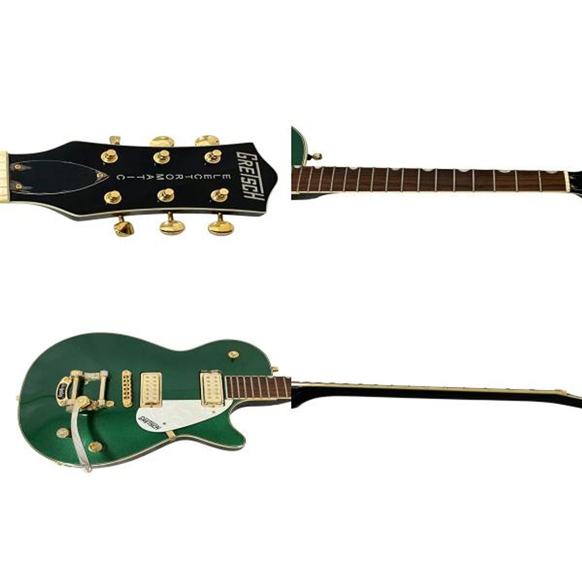 グレッチ　エレクトロマチック　プロジェット　 キャデラックグリーンメタリック 楽天市場】Gretsch Electromatic G5435TG Limited Edition Pro
