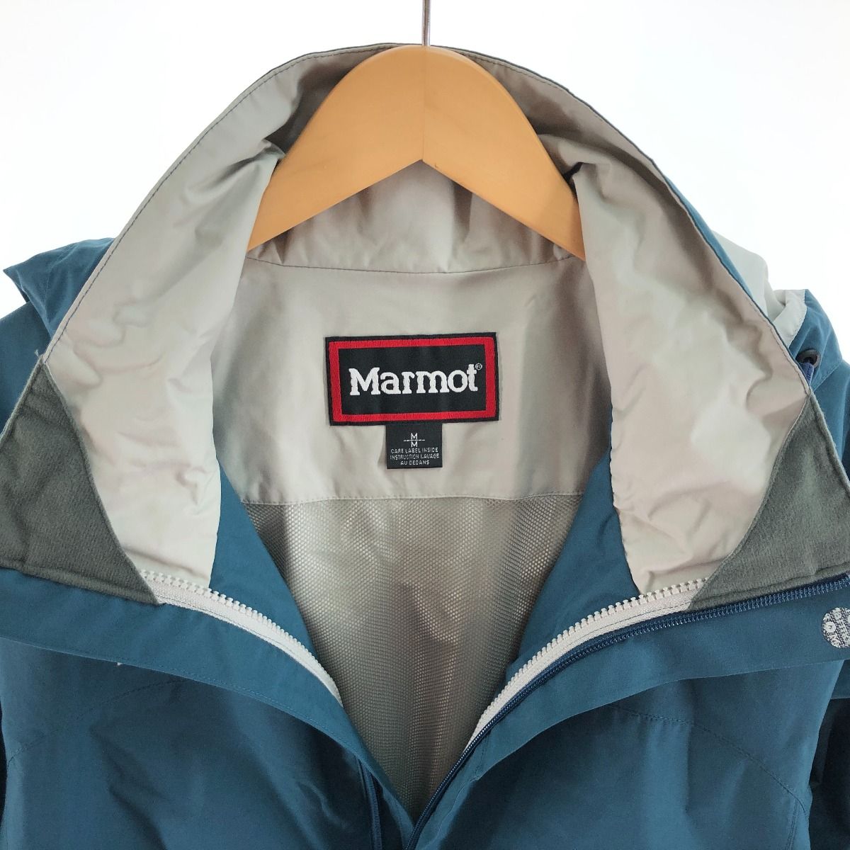 〇〇MARMOT マーモット メンズ ナイロンジャケット NANO PRO RIDGE JACKET サイズM MJJ-F5003 ブルー