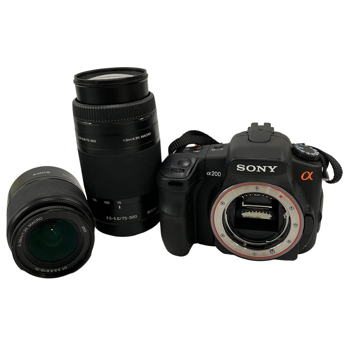 SONY α200 DSLR-A200 SIGMA APO DG 70-300mm 1 4-5.6 デジタル 一眼 カメラ レンズ H9909214