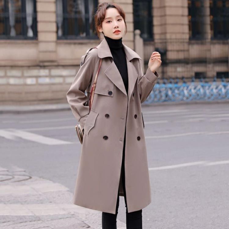 スプリングコート レンチコート フォーマル 春 OL 就活 冬 秋 通勤 上着 30代 ビジネス オフィス スーツ アウター 入学式 卒業式 キャメル ブラック 黒 大きいサイズ 20代 スプリングコ nagin606697