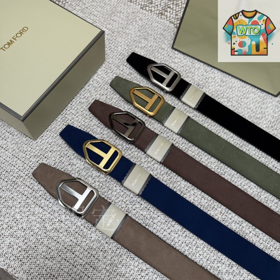 今日特価】Tom Ford トムフォード ダブルフェイスベルト-3