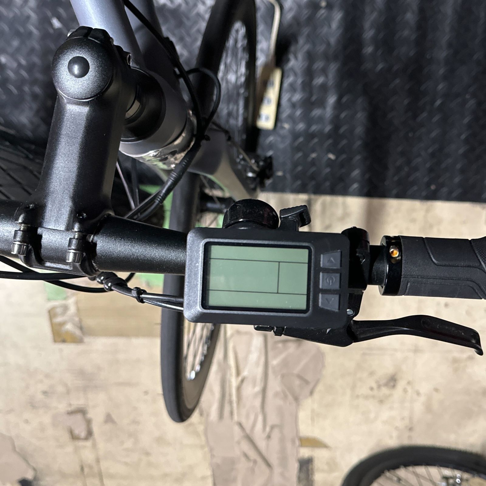 WELB E-BIKE 電動自転車 スポーツタイプ自転車 グレー