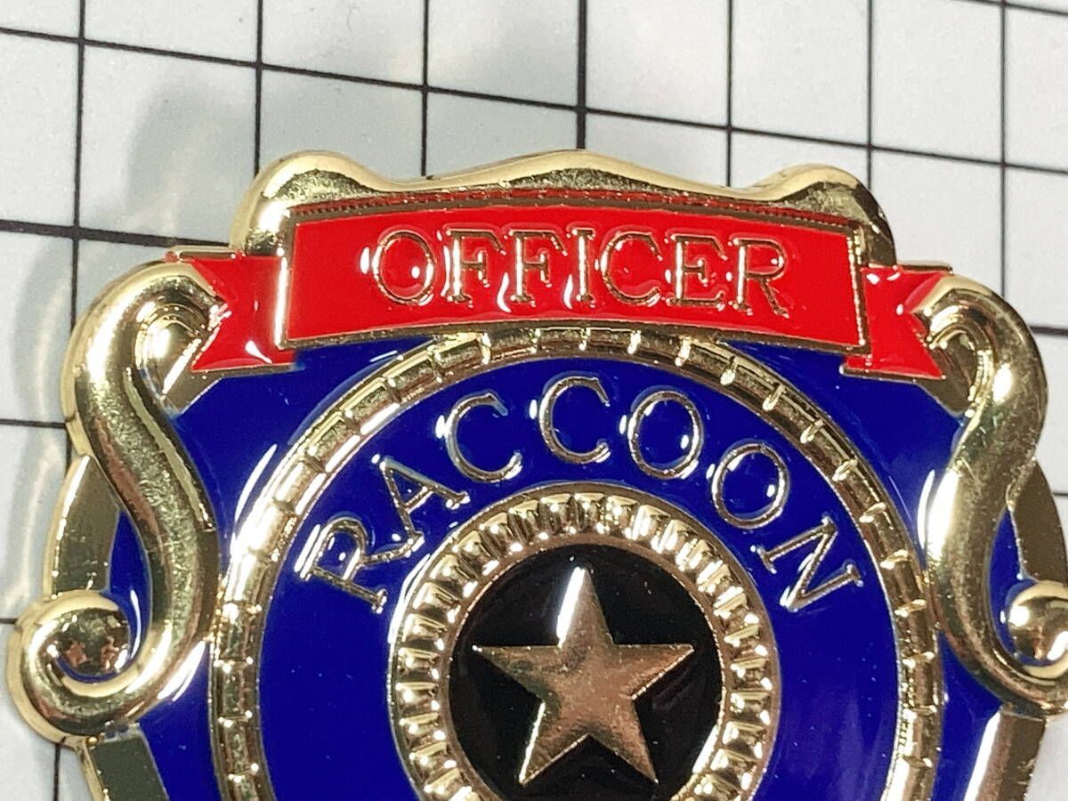 警察バッジ型 ピンバッジ ラクーンシティ警察(バイオハザード 警察バッジ型 ピンバッジ ラクーンシティ警察(バイオハザード