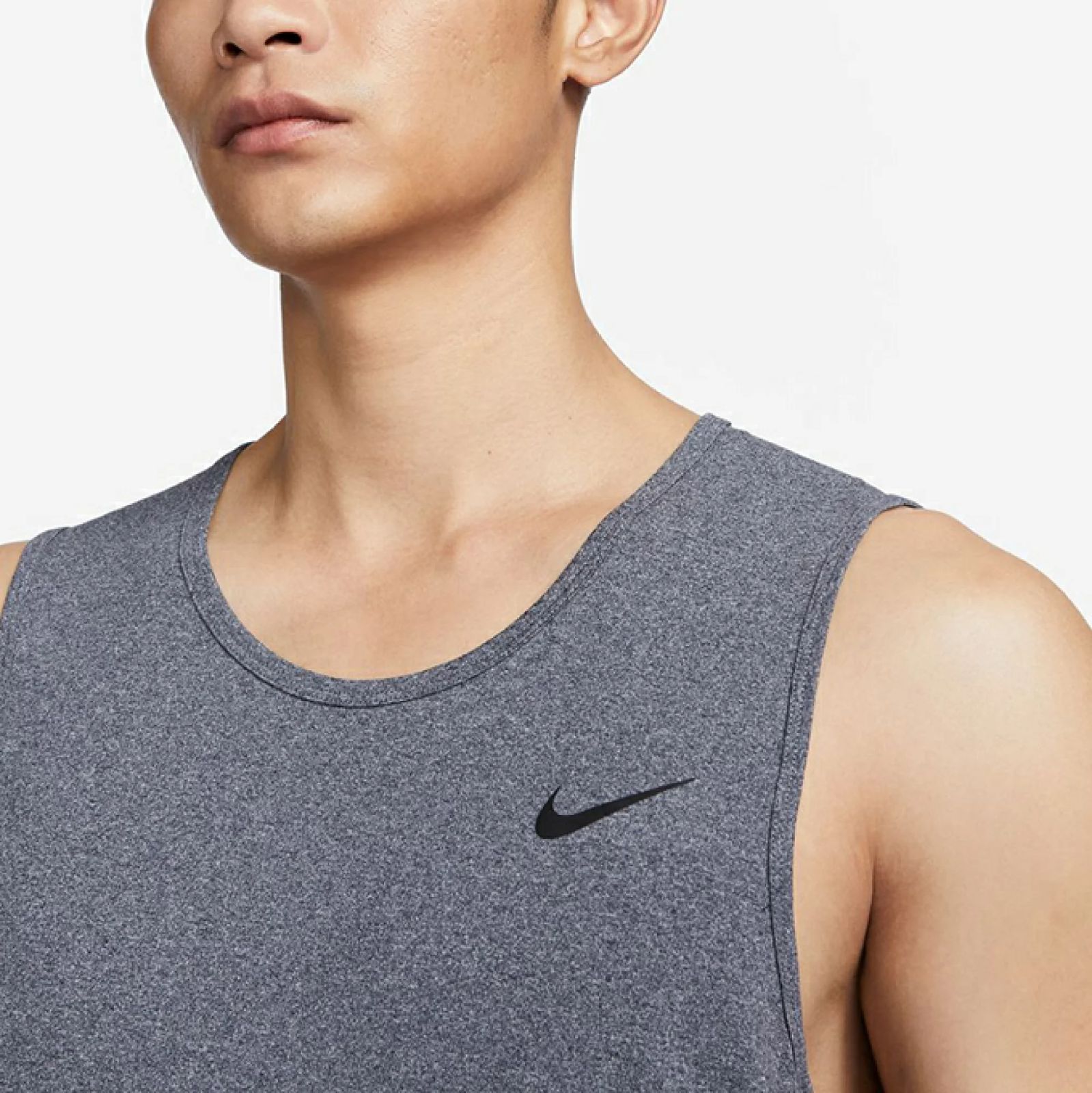 新品 NIKE ナイキ メンズ　Dri-FIT タンクトップ　ハイバース タンクトップ　グレー　速乾 ジム　トレーニング　ヨガ　グレー